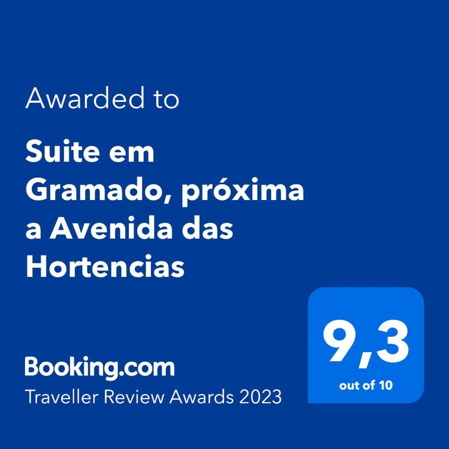 Suite Em Gramado, Proxima A Avenida Das Hortencias Εξωτερικό φωτογραφία